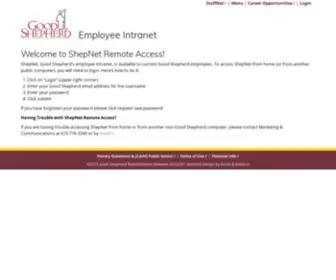 Shepnetgs.org(Employee Intranet) Screenshot