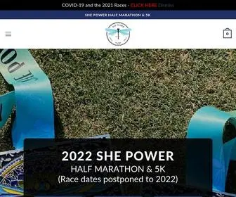 Shepowerhalf.com(SHE Power Half Marathon & 5K) Screenshot