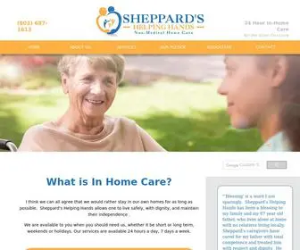 Sheppardshelpinghands.com(Sheppard's Helping Hands) Screenshot