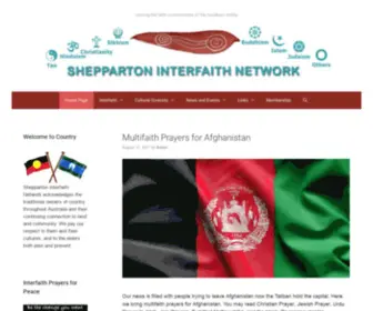 Sheppartoninterfaith.org.au(Serving the faith communities of the Goulburn Valley) Screenshot
