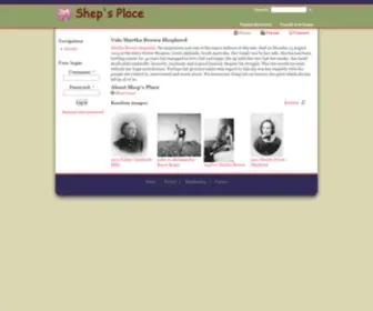 Shepsplace.net(Shep's Place) Screenshot