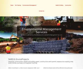 SheqProjects.co.za(Professional Consultant & Occupational Health & Safety in Limpopo) Screenshot