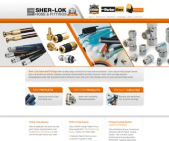 Sher-LOK.com(Sher-Lok Hose & Fittings) Screenshot