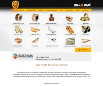 Sheraenergy.com(Shera Group Private Limited) Screenshot