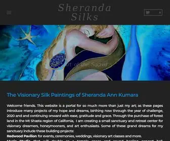 Sherandasilks.com(Sheranda Silks) Screenshot