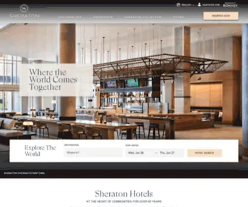Sheraton.pl(International Hotels & Resorts) Screenshot