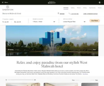 Sheratonmahwah.com(Hotels in Mahwah) Screenshot