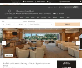 Sheratonoran.com(Sheraton) Screenshot