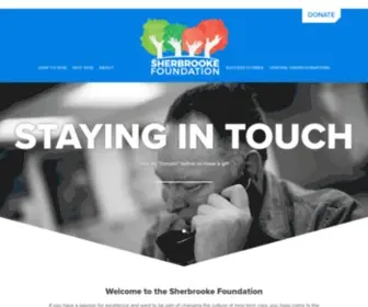 Sherbrookefoundation.ca(Sherbrooke Foundation) Screenshot