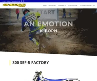 Sherco.hu(Sherco Magyarország) Screenshot