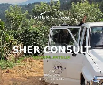 Sherconsult.com(Rwandan consulting engineering company) Screenshot