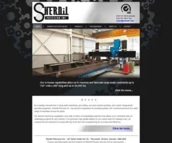 Sherdil.com(Sherdil Precision Inc) Screenshot