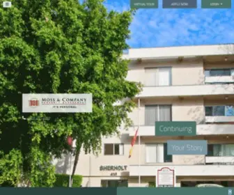 Sherholtapts.com(Apartments in Beverly Grove) Screenshot