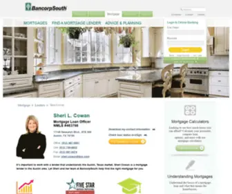 Sheri-Cowan.com(Austin TX Mortgage Lender) Screenshot