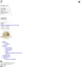 Sheridandentaloffice.com(Sheridan Dental) Screenshot
