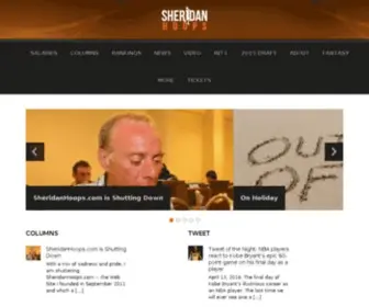 Sheridanhoops.com(Basketball News and Opinion) Screenshot