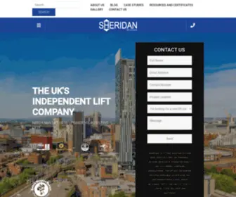 Sheridanlifts.com(Lift Services) Screenshot