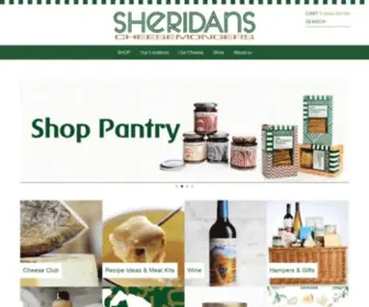 Sheridanscheesemongers.com(Sheridans Cheesemongers) Screenshot