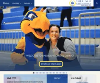 Sheridanschools.org(Sheridan Schools) Screenshot