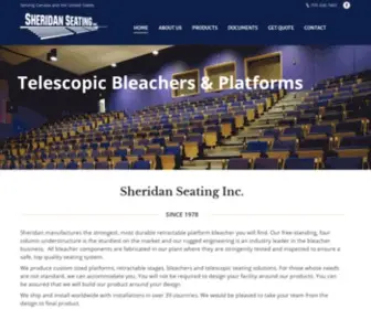 Sheridanseating.com(Sheridan Seating) Screenshot