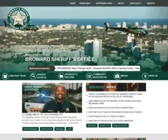 Sheriff.org(Broward Sheriff's Office) Screenshot