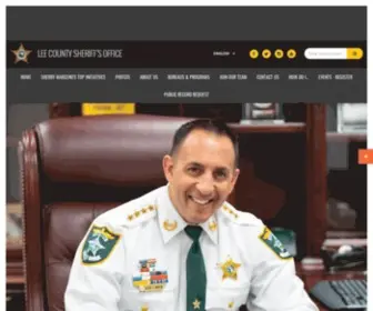 Sheriffleefl.org(Front Page) Screenshot