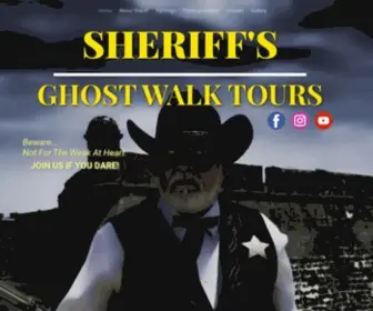 Sheriffsghostwalktours.com(Sheriff’s Ghost Walk Tours in St) Screenshot