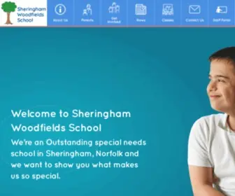 Sheringhamwoodfields.co.uk(Special Needs School in Sheringham) Screenshot