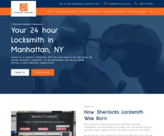 Sherlocks-NYC.com(Your 24 Hour Locksmith Manhattan NYC) Screenshot