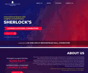 Sherlockscoimbatore.com(Sherlocks) Screenshot