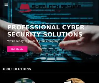 Sherlocksec.com(Cyber Security Company) Screenshot