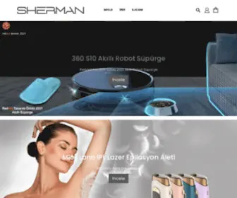 Sherman.com.tr(Sherman Teknoloji) Screenshot
