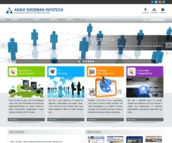 Shermanindia.com(Offering Comprehensive Solutions in Information Technology) Screenshot