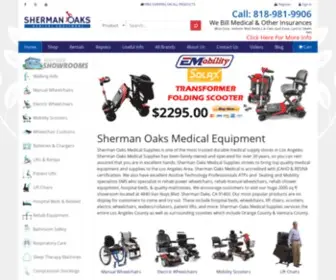 Shermanoaksmedical.com(Sherman Oaks Medical store) Screenshot