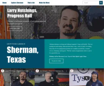 ShermantXjobs.com(Quick Apply for Jobs in Sherman) Screenshot