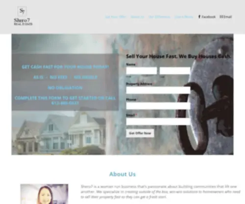 Shero7.com(Shero7 Real Estate) Screenshot