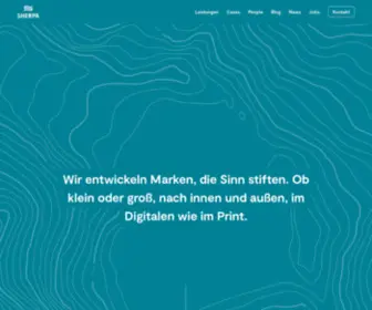 Sherpa-Design.de(Branding & Corporate Design) Screenshot