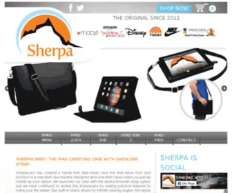 Sherpacarry.com(Create an Ecommerce Website and Sell Online) Screenshot