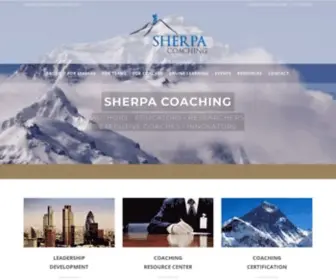 Sherpacoaching.com(Sherpa Executive Coaching) Screenshot