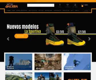 Sherpagranada.com(Deportes Sherpa) Screenshot