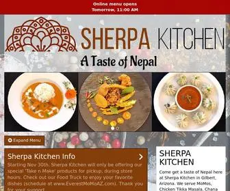 Sherpakitchenazonlineorder.com(GILBERT, AZMenu & Order Online)) Screenshot