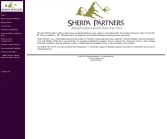 Sherpapartners.com(Sherpa Partners) Screenshot