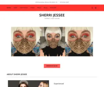 Sherrijessee.com(Sherri's Hair Salon) Screenshot