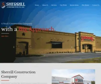 Sherrillconstructioncompany.com(Sherrill Construction Company) Screenshot