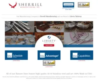 Sherrillmfg.com(Sherrill Manufacturing) Screenshot
