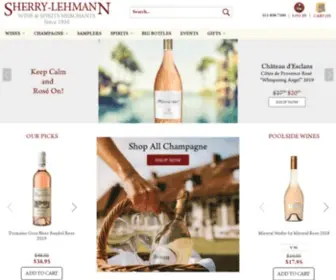 Sherry-Lehmann.com(Wine & Wine Gifts) Screenshot