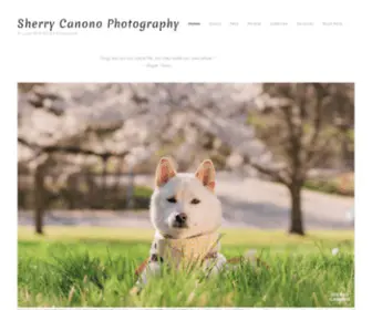 Sherrycanono.com(Sherry Canono Photography) Screenshot