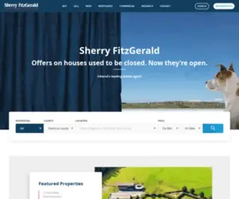 Sherryfitz.ie(Residential properties for sale across Ireland) Screenshot