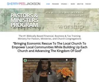 Sherrypeeljackson.com(Sherry Peel Jackson) Screenshot