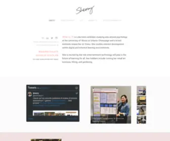 Sherryyi.com(SHERRY YI) Screenshot